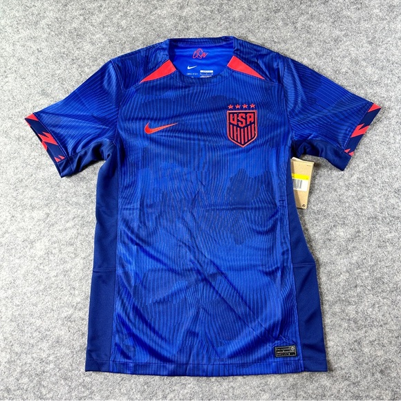 United States Nike USA Match Dri-Fit Womens Size Small Soccer Jersey DR3971-406 - Picture 1 of 7